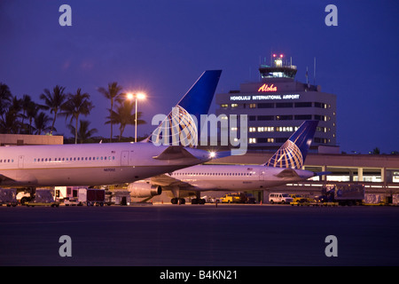 Honolulu International Airport Honolulu Oahu Hawaii Stock Photo