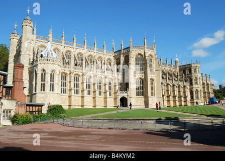 St.George’s Chapel, Lower Ward, Windsor Castle, Windsor, Berkshire, England, United Kingdom Stock Photo
