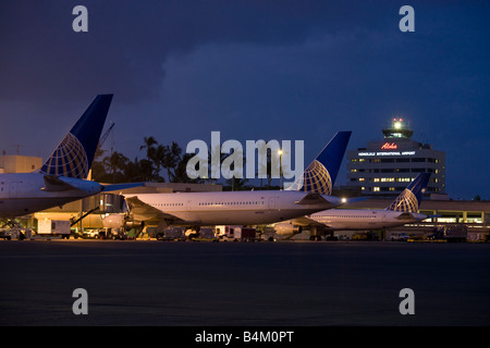 Honolulu International Airport Honolulu Oahu Hawaii Stock Photo