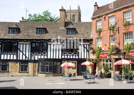 Sherborne town centre dorset england uk gb Stock Photo