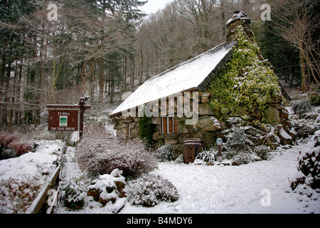 Winter Snow Ty Hyll The Ugly House Betws Y Coed Snowdonia