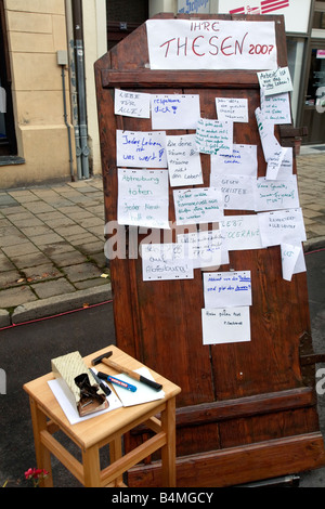 Reformation Day celebrations in Wittenberg, Germany. Stock Photo