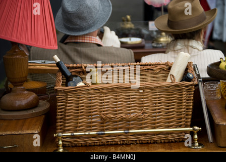 A picnic at the 2008 Henley Festival Stock Photo