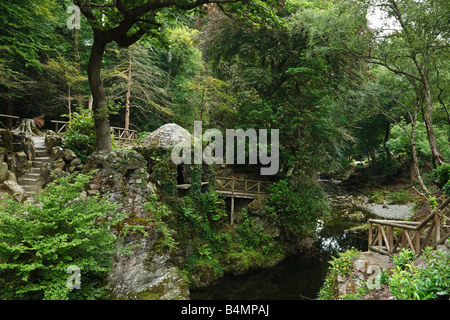 The Hermitage, Tollymore Forest Park, Mourne Mountains, near Newcastle, County Down, Northern Ireland, UK Stock Photo