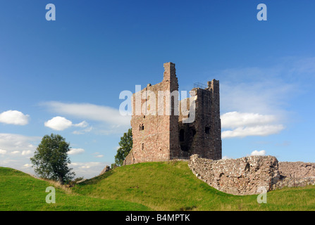 Brough Castle. Church Brough, Cumbria, England, United Kingdom, Europe. Stock Photo