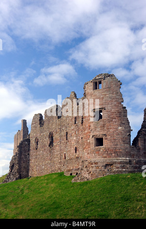 The Keep and Clifford's Tower. Brough Castle. Church Brough, Cumbria, England, United Kingdom, Europe. Stock Photo