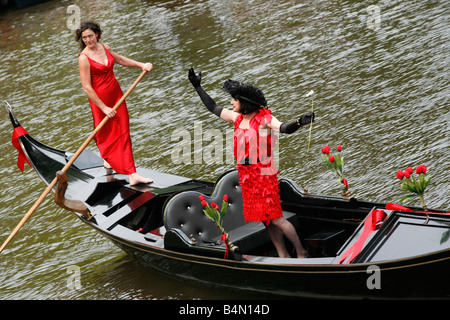 gay canal pride 20087 in Amsterdam Stock Photo