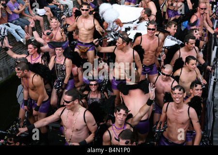 gay canal pride 20087 in Amsterdam Stock Photo