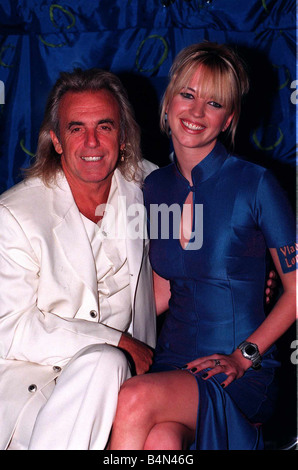 Peter Stringfellow with Sarah Cox TV Presenter September 1997 ...
