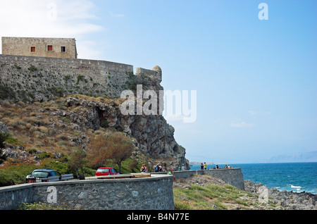 The Venetian Fortress or Fortezza in Rethymnon Crete Greece September 2008 Stock Photo