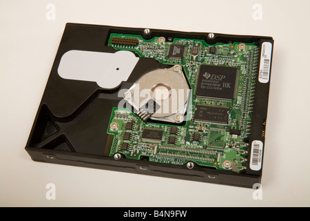 Maxtor computer hard drive which has failed and been removed from a personal computer. (40) Stock Photo