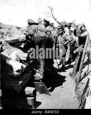 WW1 - Russian Troops in the trenches - Eastern Front - May 1917 Stock ...