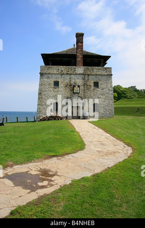 North Redoubt at Old Fort Niagara hi-res Stock Photo