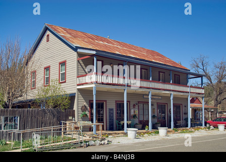 Historic Volcano Union Inn in Volcano Gold Country California USA Stock Photo