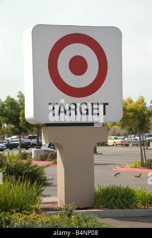 Target store sign in San Jose California USA Stock Photo