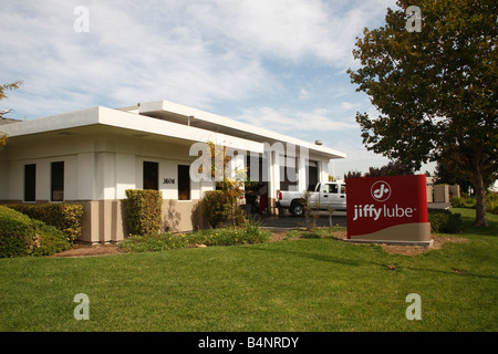 Jiffy Lube service center in San Jose California USA Stock Photo