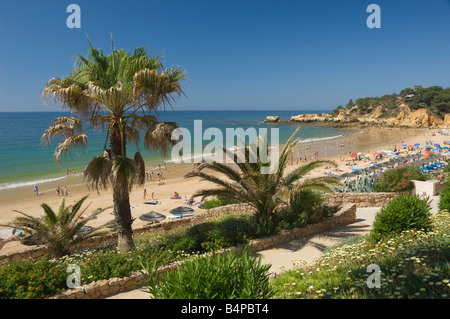 Portugal the Algarve, Praia de Santa Eulália near Albufeira in summer Stock Photo