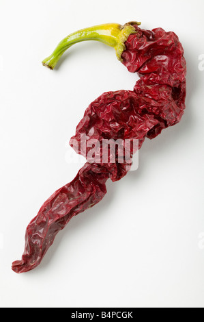 Dried cayenne chili Pepper Stock Photo