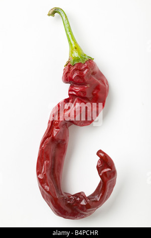 Dried cayenne chili Pepper Stock Photo