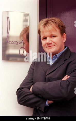Chef Gordon Ramsay October 1999 Stock Photo