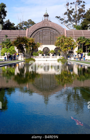 Botanical garden at Balboa Park in San Diego California Stock Photo