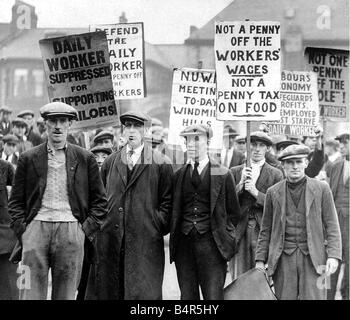 GENERAL STRIKE 1926 Stock Photo - Alamy