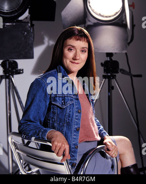 Television Actress Sophie Thompson December 2001 Stock Photo