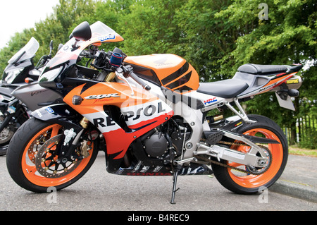 A Repsol Honda CBR 1000 RR Fireblade Stock Photo