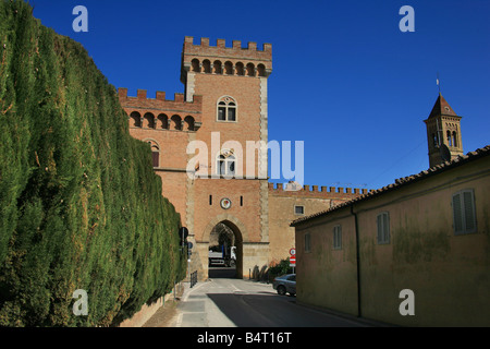 Conti della Gherardesca castle  Bolgheri  Tuscany  Italy Stock Photo