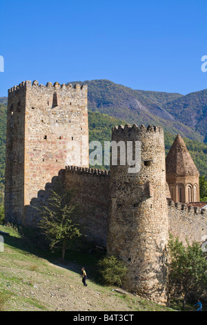 Georgia, 66k north of Tbilisi,  Ananuri fortress Stock Photo