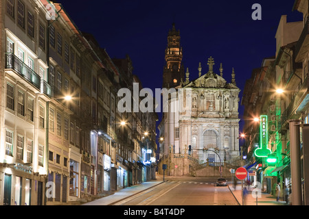 Igreja dos Clérigos, Porto Old Town (UNESCO World Heritage), Portugal Stock Photo