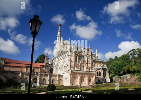 Bucaco Palace Hotel, Bucaco National Forest, Beira Litoral, Portugal Stock Photo