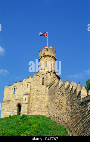 England, Lincolnshire, Lincoln, Lincoln Castle Stock Photo