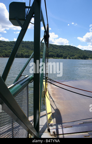 Ferry Crossing Stock Photo