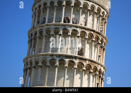 Leaning tower of Pisa Tuscany Italy Stock Photo