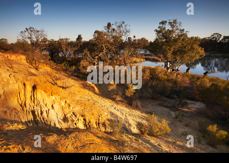 Loch Luna Reserve Barmera Riverland South Australia Stock Photo