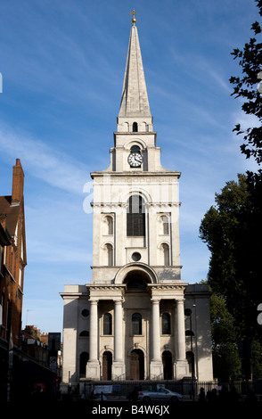 Christ Church Spitalfields Stock Photo