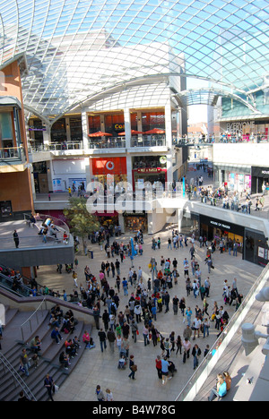 Cabot Circus Shopping Centre atrium, Broadmead, Bristol, England, United Kingdom Stock Photo