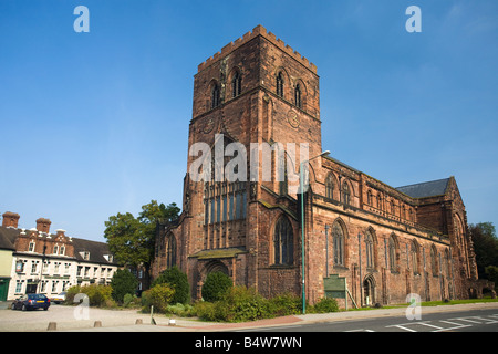 Abbey Foregate Shrewsbury Shropshire England UK United Kingdom GB Great Britain British Isles Europe EU Stock Photo