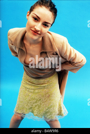 Actress Kelly McDonald Kelly MacDonald Studio pics 1996 Stock Photo