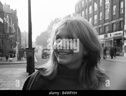 Actress Katy Manning aged 17 1965 Stock Photo - Alamy