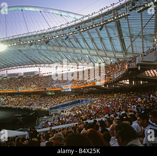 Opening Ceremony Olympic Stadium Athens Greece Hellas Stock Photo