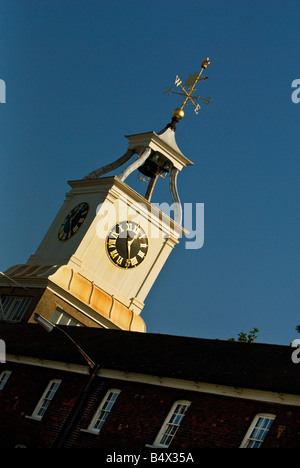 The Clocktower Building at Chatham Historic Dockyard in Kent. Stock Photo