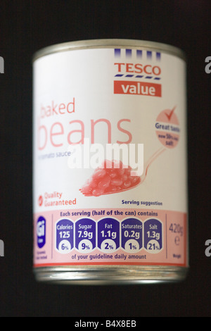 Tesco value beans hi-res stock photography and images - Alamy