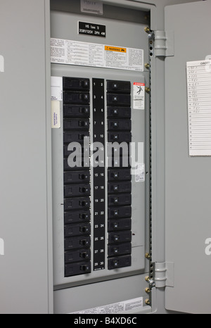 Electrical circuit breaker Stock Photo