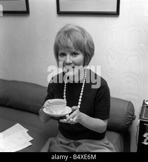 PETULA CLARK with husband Claude Wolff and daughters Barbara (left) and ...