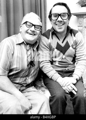 Ronnie Barker and Ronnie Corbett who were appearing at Coventry theatre in their Christmas Show.;17th December 1980.; Stock Photo