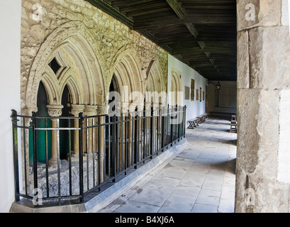 Cloister court. Jesus College Cambridge. Stock Photo