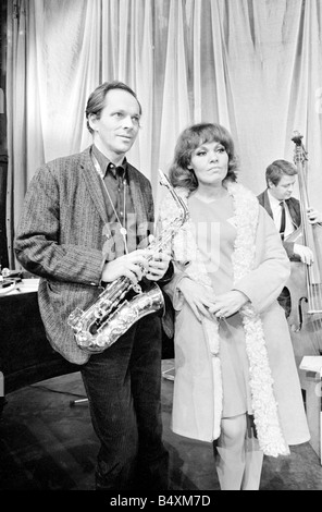 Cleo Laine and Johnny Dankworth, the jazz musicians, played at Stock ...