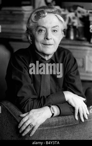 Quentin Crisp at home Stock Photo